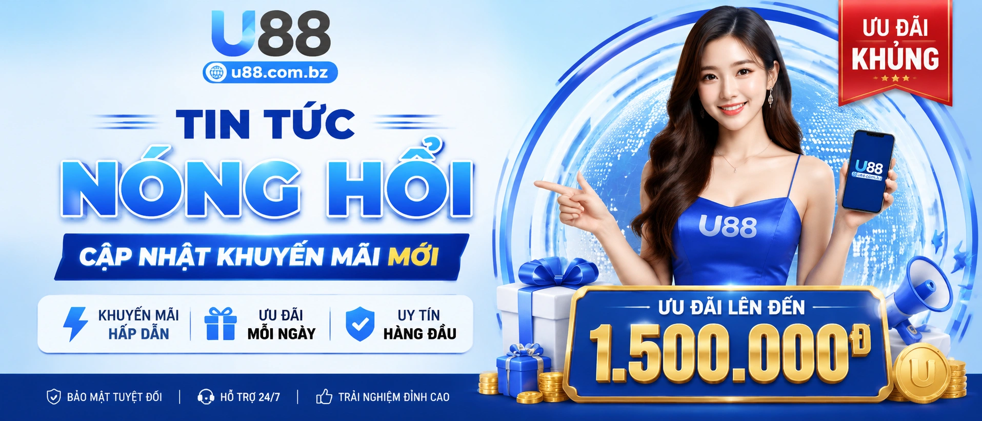 Nạp tiền U88 Casino, Nổ Hũ, Bắn Cá banner