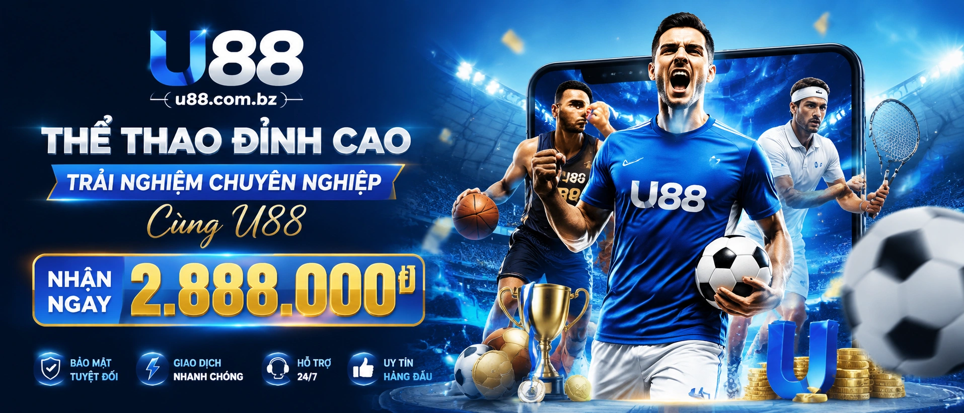 Đá gà U88.com.bz | Trực Tiếp, Live Casino, Rút Tiền banner